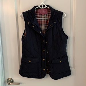 Navy blue vest